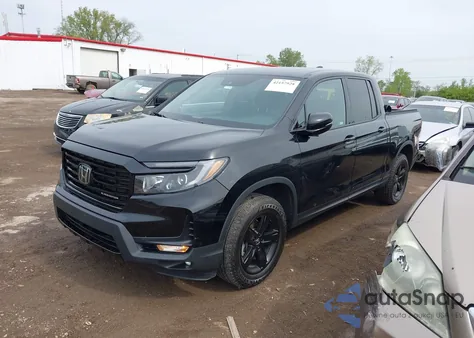 2023 Honda Ridgeline Black Edition из США, поврежденный, VIN 5FPYK3F83PB023481